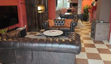 Fliesen Schachbrett Wohnzimmer