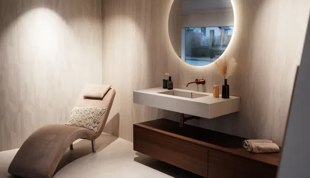 Double Kabine Fliesen Ausstellung