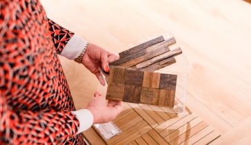 Ausstellung Holzbeläge