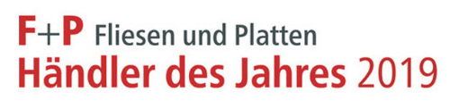 F+P Fliesen und Platten - Händler des Jahres 2019